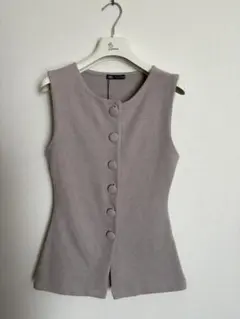 ZARA グレー ノースリーブベスト S