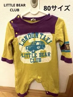 LITTLE BEAR CLUB リトルベアークラブ　車　ロンパース 80サイズのサムネイル