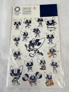 東京2020オリンピック ミライトワ クリアシール