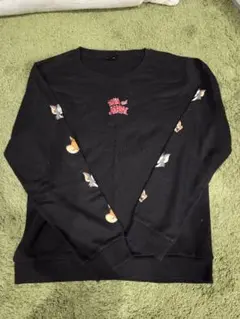 n*7様 トムとジェリー ブラック トレーナー XL