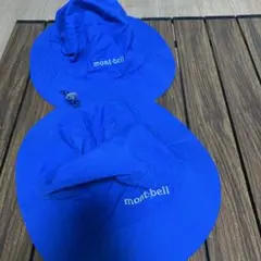 mont-bell キッズハット 青色 フリーサイズ