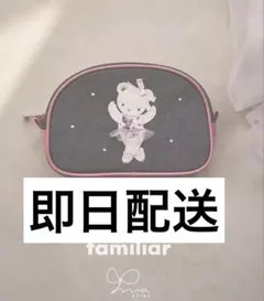 ファミリア♡スティナ デニムポーチ familiar × stina - メルカリ