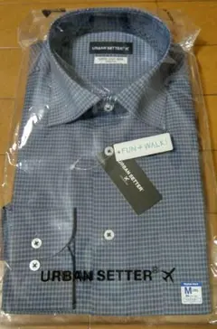 ⭐️値下げ【新品】URBAN SETTER（洋服の青山）ワイドカラーシャツMサイズ