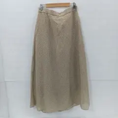 値下◎8.25◎S27◎ジーユー◎ロングスカート◎ドット◎XL