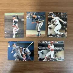 プロ野球 トレーディングカード 5枚セット