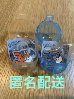 ポケモン 30周年メタルチャームマスコット　2種まとめ売り　めじるしチャーム