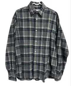 美品　Hombre Nino オンブレニーニョ フランネル　チェック　シャツのサムネイル