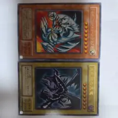 真紅眼の黒竜（ウルトラ）＆ ブルーアイズ・トゥーンドラゴン（シークレット）