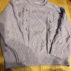 ラベンダー トップス