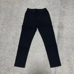 ネイビースリムフィットパンツ ウエストゴム、子ども用パンツ２枚（共に130cm）