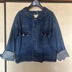 最終お値下げ メルシーボークー デニムジャケット - メルカリ