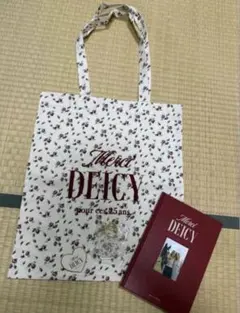 DEICY 25周年限定ローズトートバッグ+ ハートチャーム+シール　4点セットのサムネイル