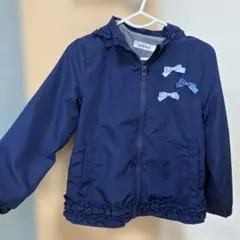SLAP SLIPネイビー フード付きジャケットのサムネイル