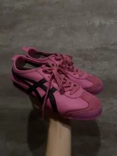 オニツカタイガー OnitsukaTiger メキシコ66 ピンク ブラック