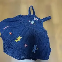 ミキハウス女の子ロンパース　ミキハウスダルマオール　ミキハウス女の子