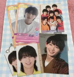 内村颯太　厚紙　Myojo　ゲームキャラ風カード