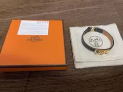 値下❗️HERMES エルメス　リヴァルミニ　ゴールド金具 ブラック　T2のサムネイル