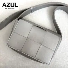 ⭐︎美品【AZUL BY MOUSSY】イントレチャートフラップ ショルダーバッグ