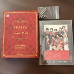 FUJIYA×Snow Man オリジナルXmasカード&アクリルフォトフレーム