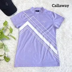 【キャロウェイ】美品 モックネック 2023年 パープル Mサイズ レディース