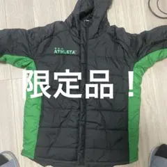ATHLETA ベンチコート 黒/緑のサムネイル