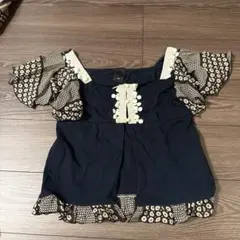 ANNA SUI フリル 半袖 トップスのサムネイル