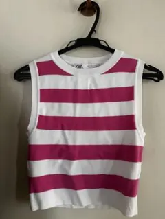 ZARA セーターノースリーブ M