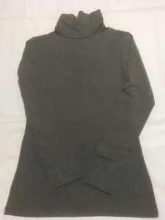 新品UNIQLOHEATTECH EXTRA WARM グレー タートルネック