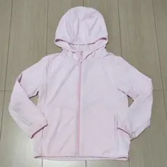 美品　ユニクロ　エアリズム　UVカットメッシュパーカ　110cm