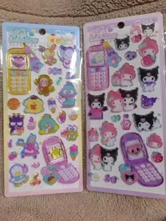 平成はっぴーフォン サンリオ シール マイメロ クロミ ポムポムプリン
