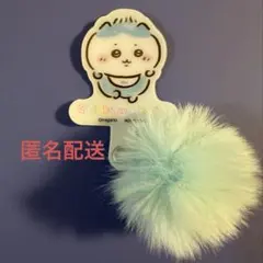 ちいかわベビー ノベルティ ぽんぽんチャーム付きフォンタブ ハチワレ