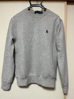 値下げ！POLO RALPH LAUREN グレー トレーナー XS
