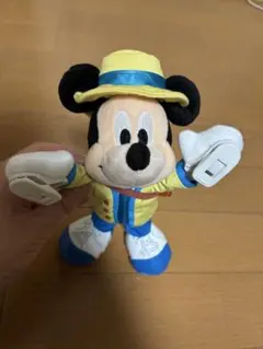 Disney ミッキー ぬいぐるみバッジ ウインク レインポンチョ - メルカリ