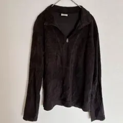 コロンビア ハーフジップ フリース 長袖 M 黒 ポリエステル アウトドア