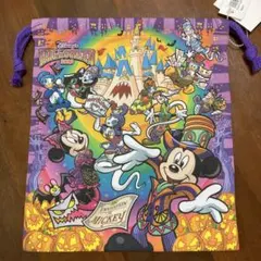 新品未使用　東京ディズニーランド　ハロウィン2012巾着