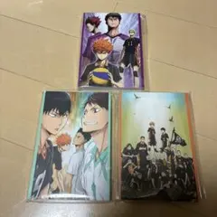 ハイキュー ハッピーくじ G賞 ポストカードブック 烏野 青葉城西 白鳥沢