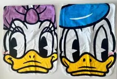 値下げ中‼︎ディズニー　ドナルド&デイジー フード付タオル