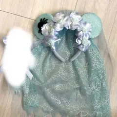 ディズニーリゾート　花嫁カチューシャ　ホーンテッドマンション
