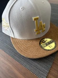 New era LA ドジャース 7 3/8 海外限定別注カスタム　新品未使用