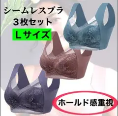 シームレスブラ ノンワイヤー ナイトブラ 大きい 着痩せ 美胸 まとめ売り