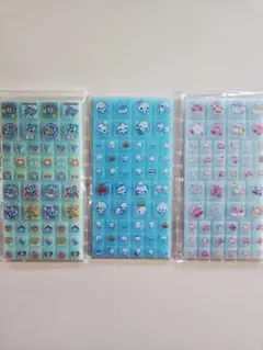 タイルシール3種セット エンジェルブルー あわわちゃん カービィ