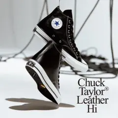 黒レザー 29cm Addict CHUCK TAYLOR LEATHER HI
