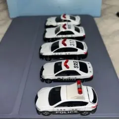 警察車両トミカ 5台セット