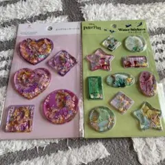 ラプンツェル・ティンカーベル　ウォーターシールセット