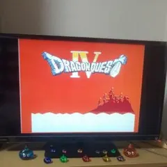 FC ドラゴンクエスト 4 箱付き