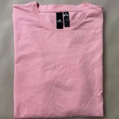 adidas Tシャツ レディース ピンク THREE STRIPESのサムネイル