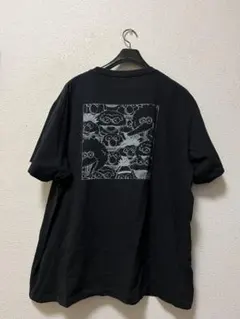 カウズ×ユニクロ×セサミストリート　半袖Tシャツ　/3XL　ブラック　ポケット