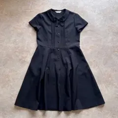 美品 CHOPIN ショパン ワンピース ブラック 160 ピンタックのサムネイル
