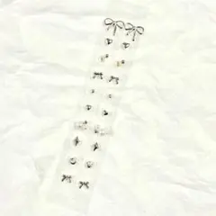 シルバー　耳ツボジュエリー　耳つぼジュエリー　耳つぼシール　耳ツボシール