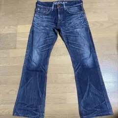 【希少】EDWIN BLUE TRIP 503 FLARE フレアデニム W30